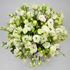 Букет из белых эустом доставка цветов и букетов в Вильнюсе Beatričės Gėlių Namai