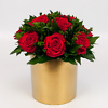 Miegančių rožių kompozicija Golden Red