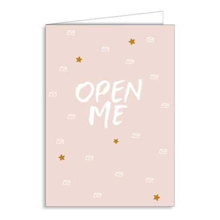 Open Me Greeting Card